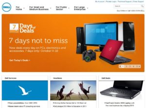 Dell.com Homepage